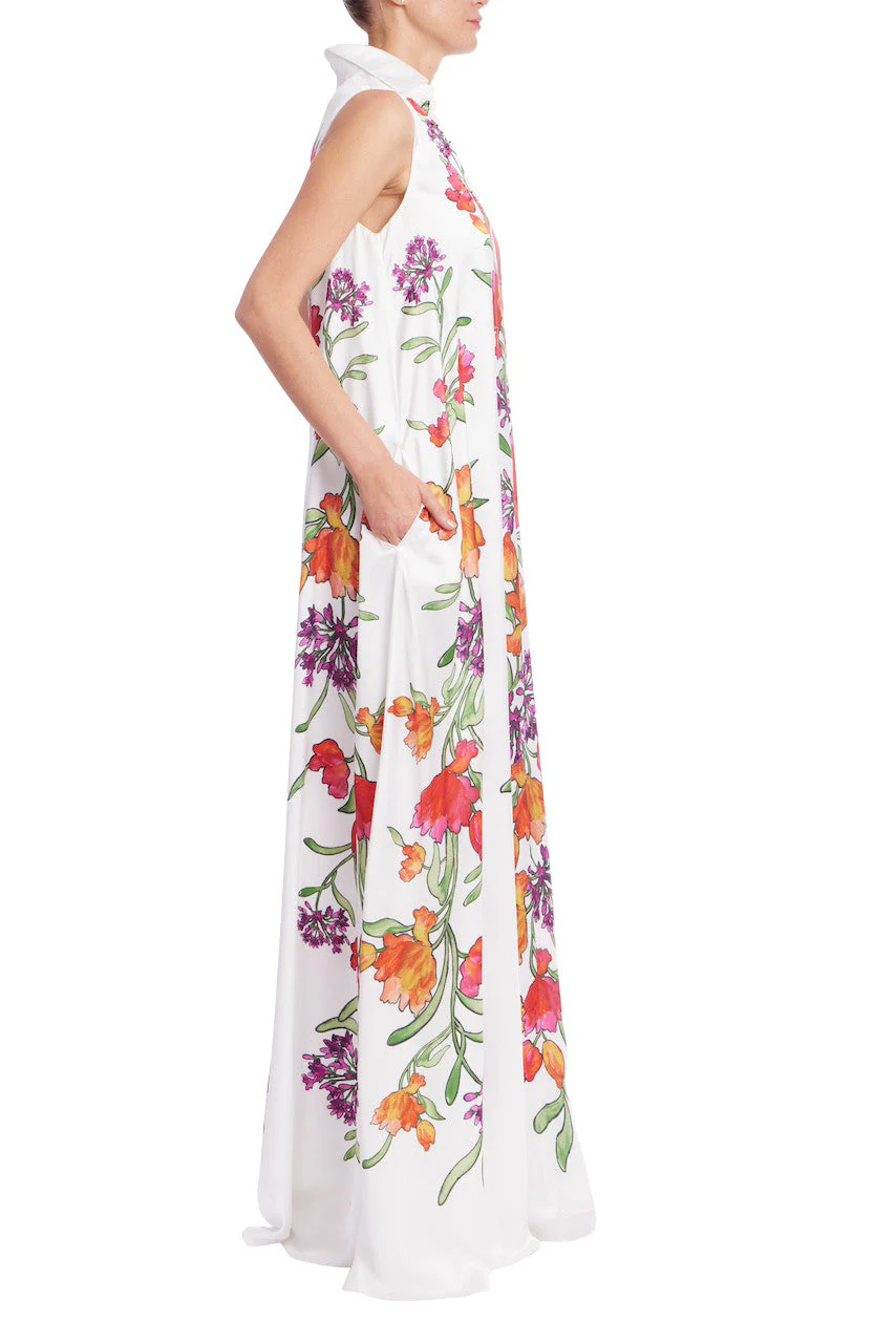 Botanical Garden Sleeveless Maxi Dress - Image 15