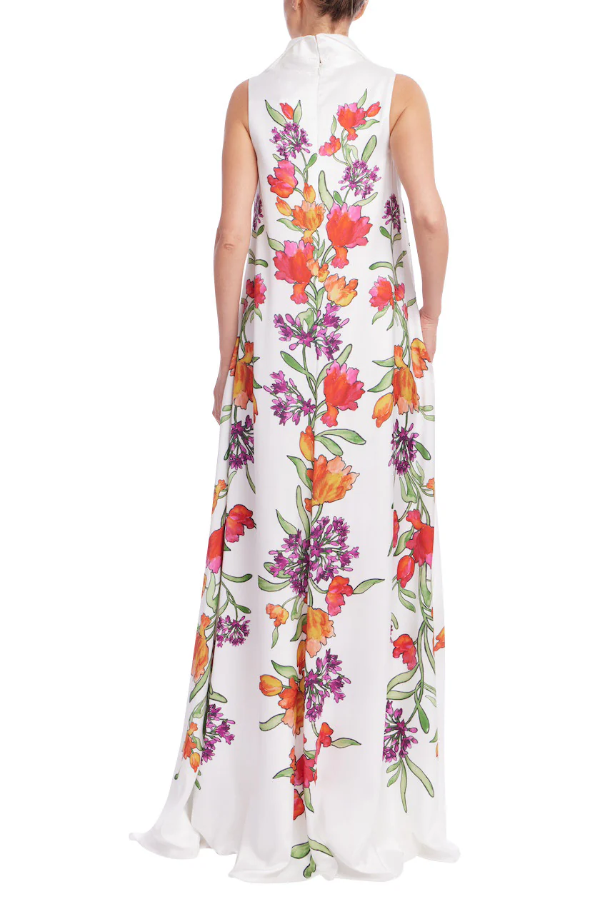 Botanical Garden Sleeveless Maxi Dress - Image 3