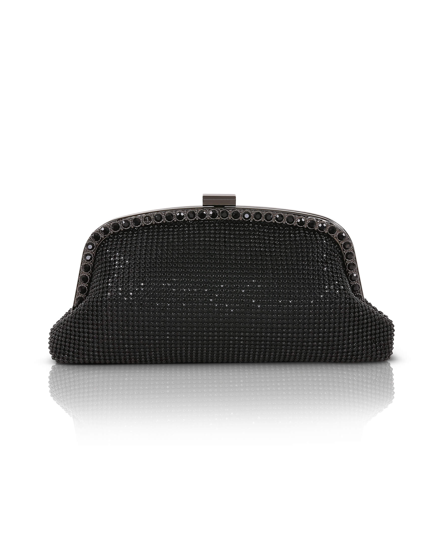 Brielle Crystal Pouch with Crystal Frame - Image 6