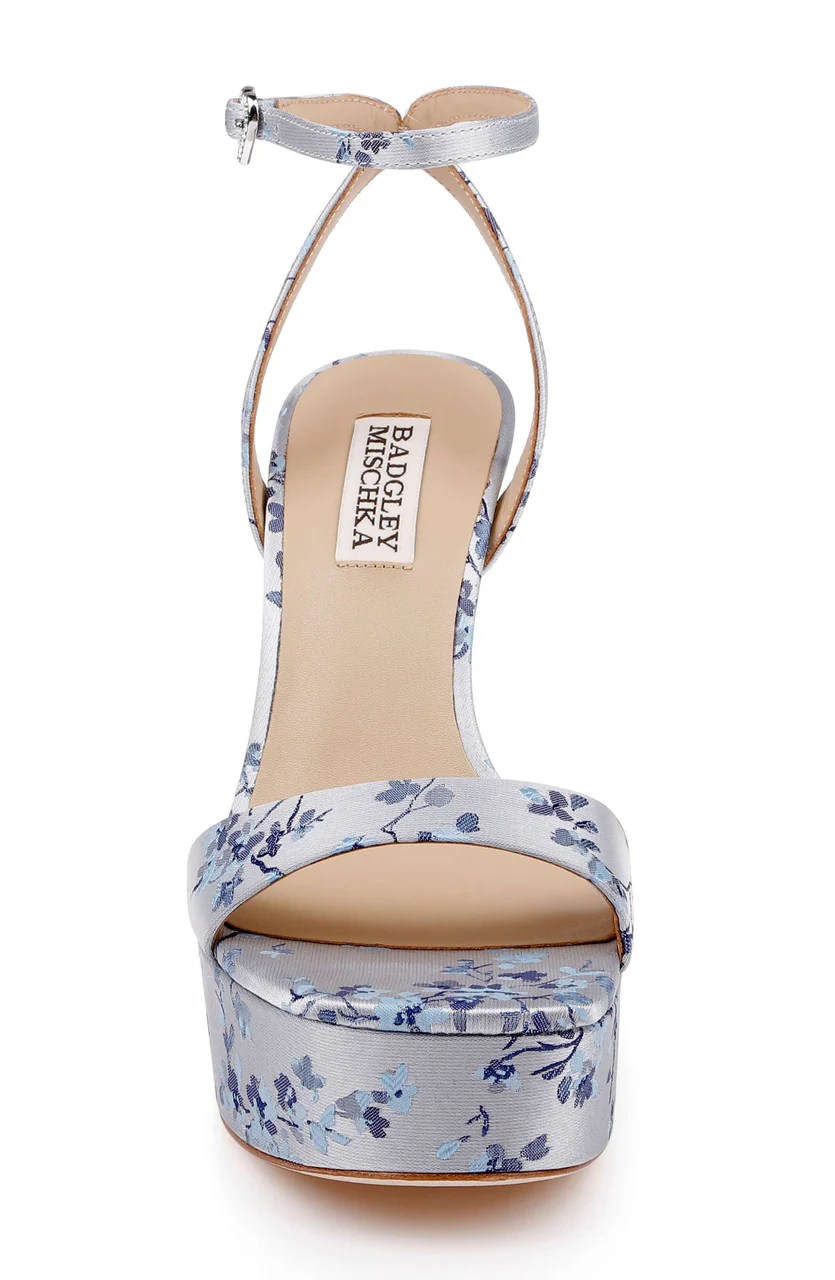 Caia Platform Sandal with Heart-Shaped Buckle - Image 10