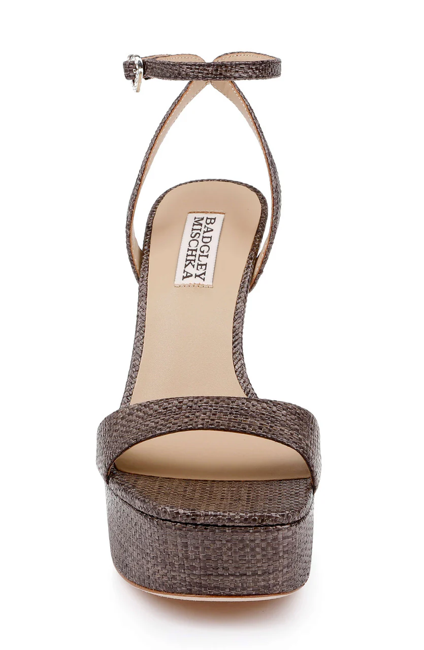 Caia Platform Sandal with Heart-Shaped Buckle - Image 16