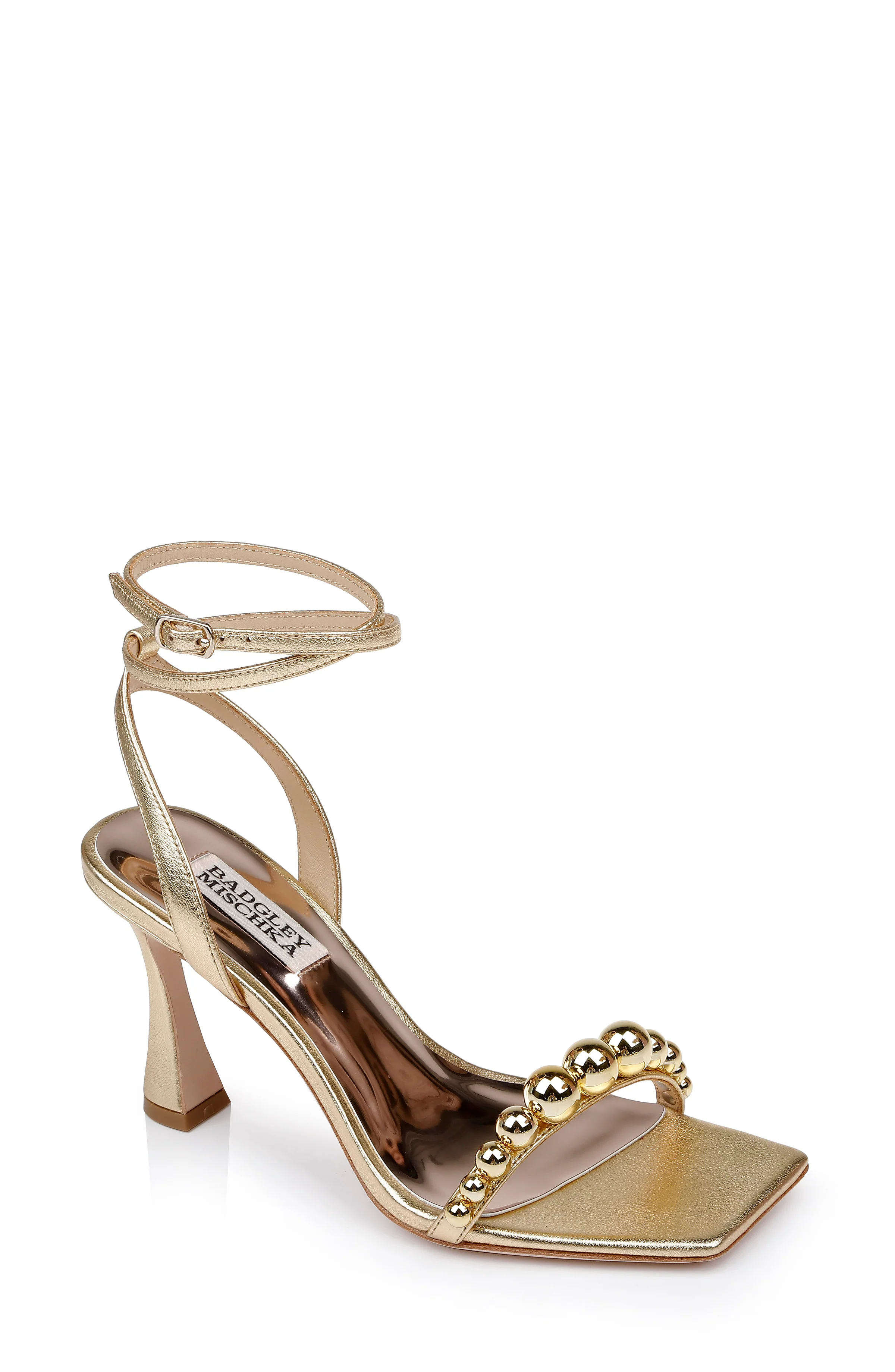 Cailey Strappy Stiletto Sandal with Balled Vamp - Image 19