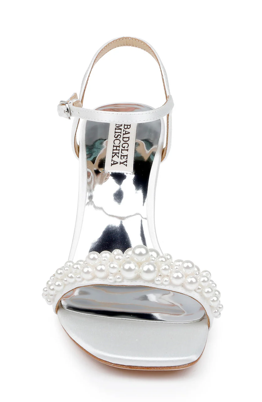 Caitlyn Stiletto Heel with Pearled Vamp - Image 10