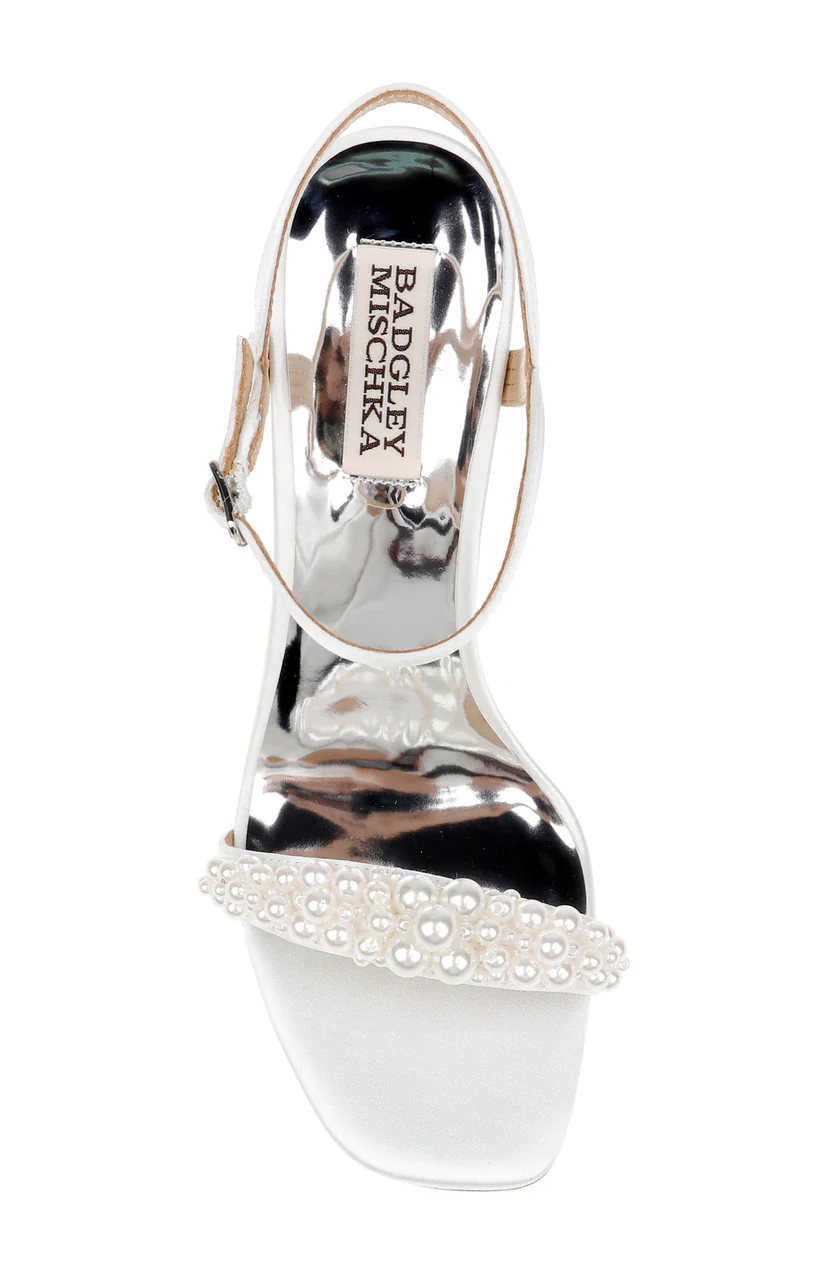 Caitlyn Stiletto Heel with Pearled Vamp - Image 11