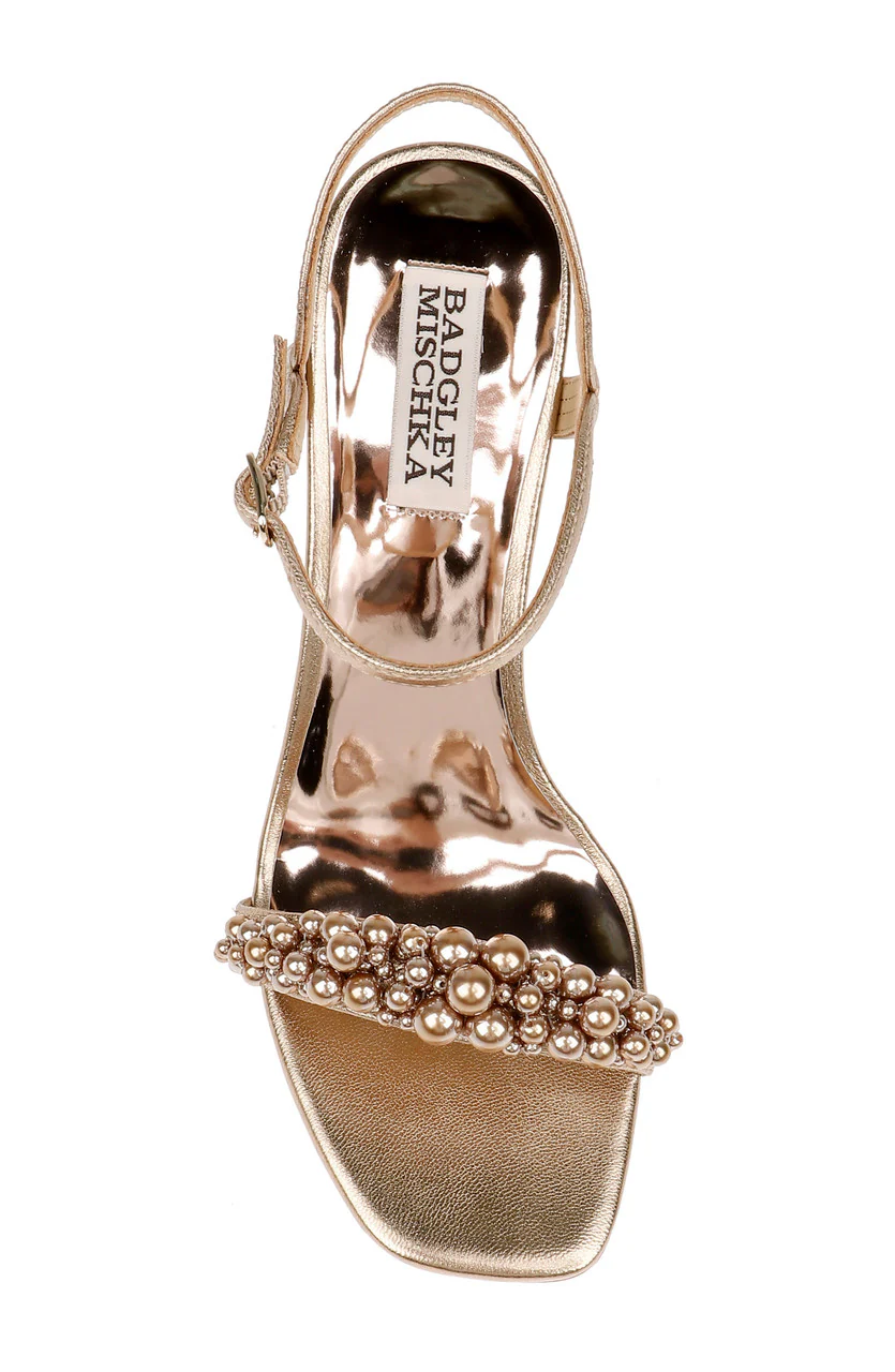 Caitlyn Stiletto Heel with Pearled Vamp - Image 17