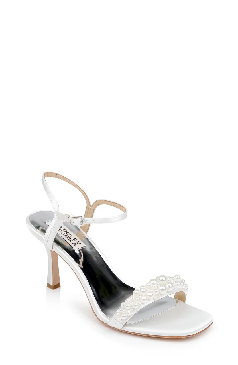 Caitlyn Stiletto Heel with Pearled Vamp - Image 7