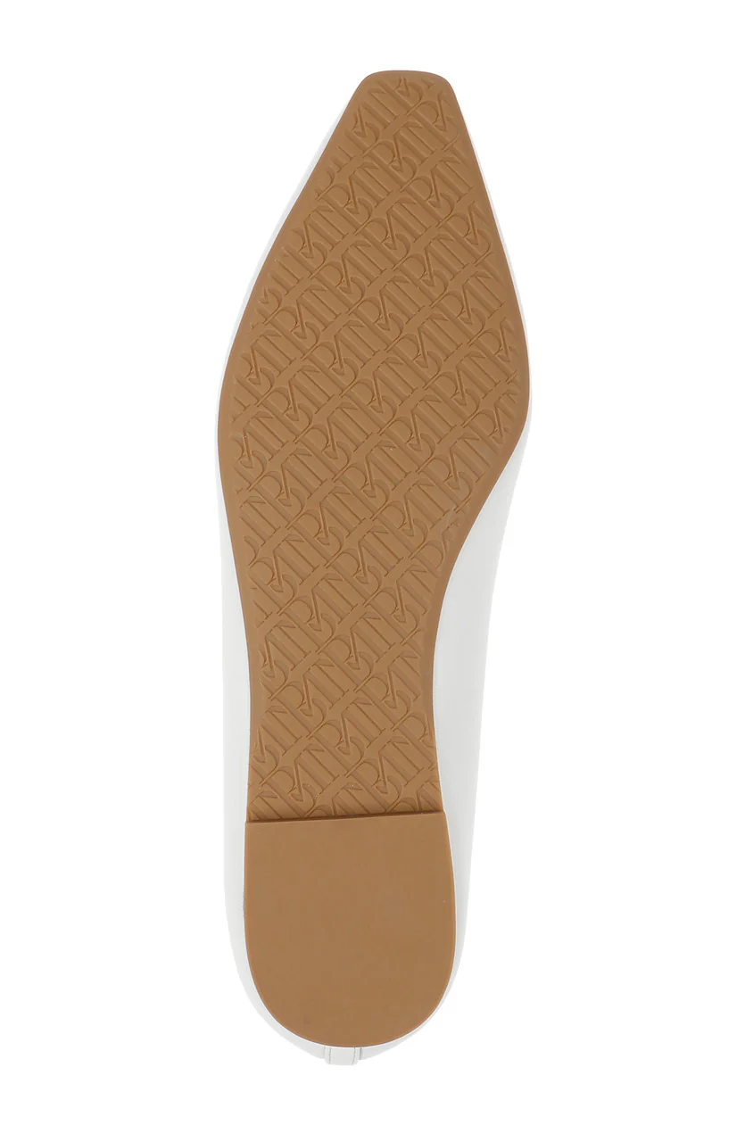 Cam Pointed Toe Leather Flats with Bow - Image 12
