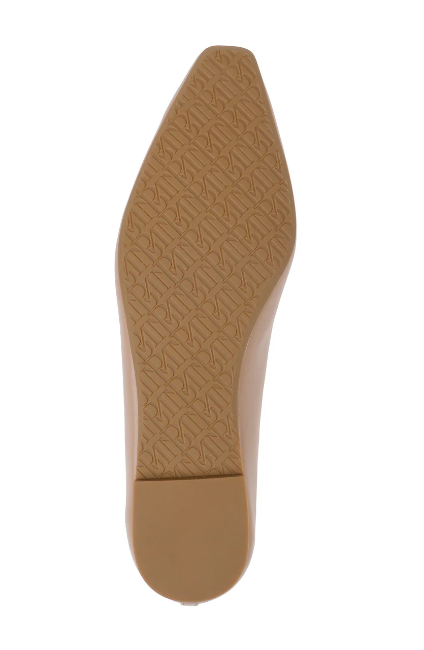 Cam Pointed Toe Leather Flats with Bow - Image 30