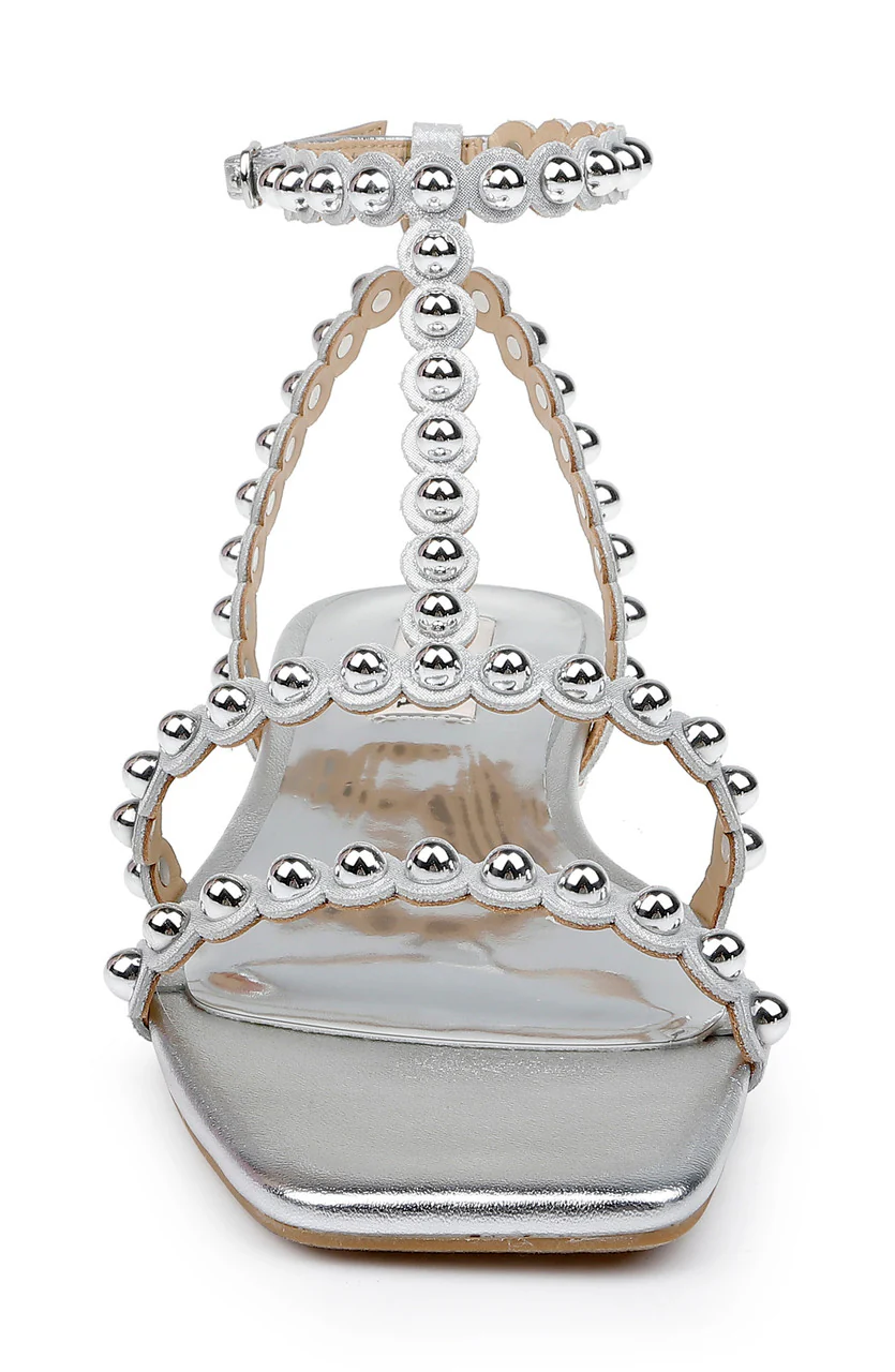 Cami Pearled Gladiator Flat Sandal - Image 16
