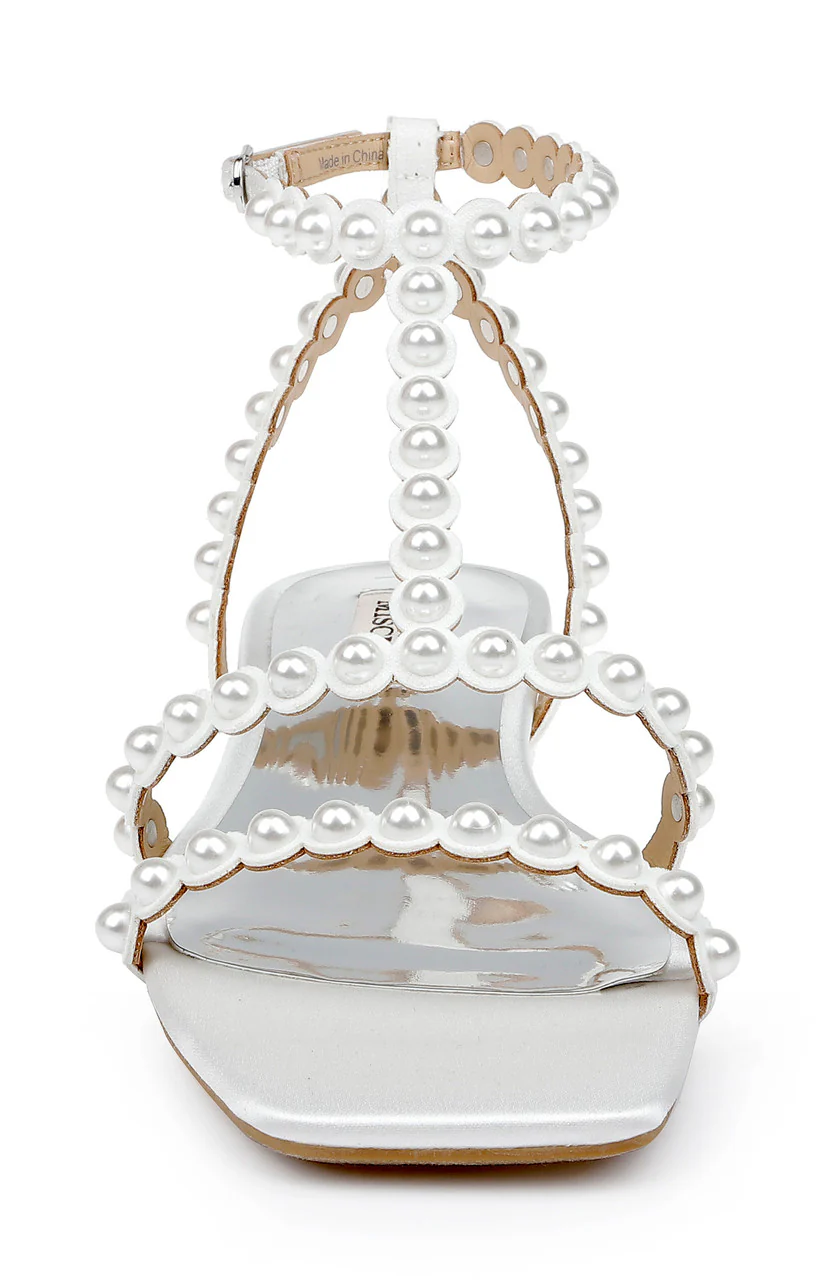 Cami Pearled Gladiator Flat Sandal - Image 22