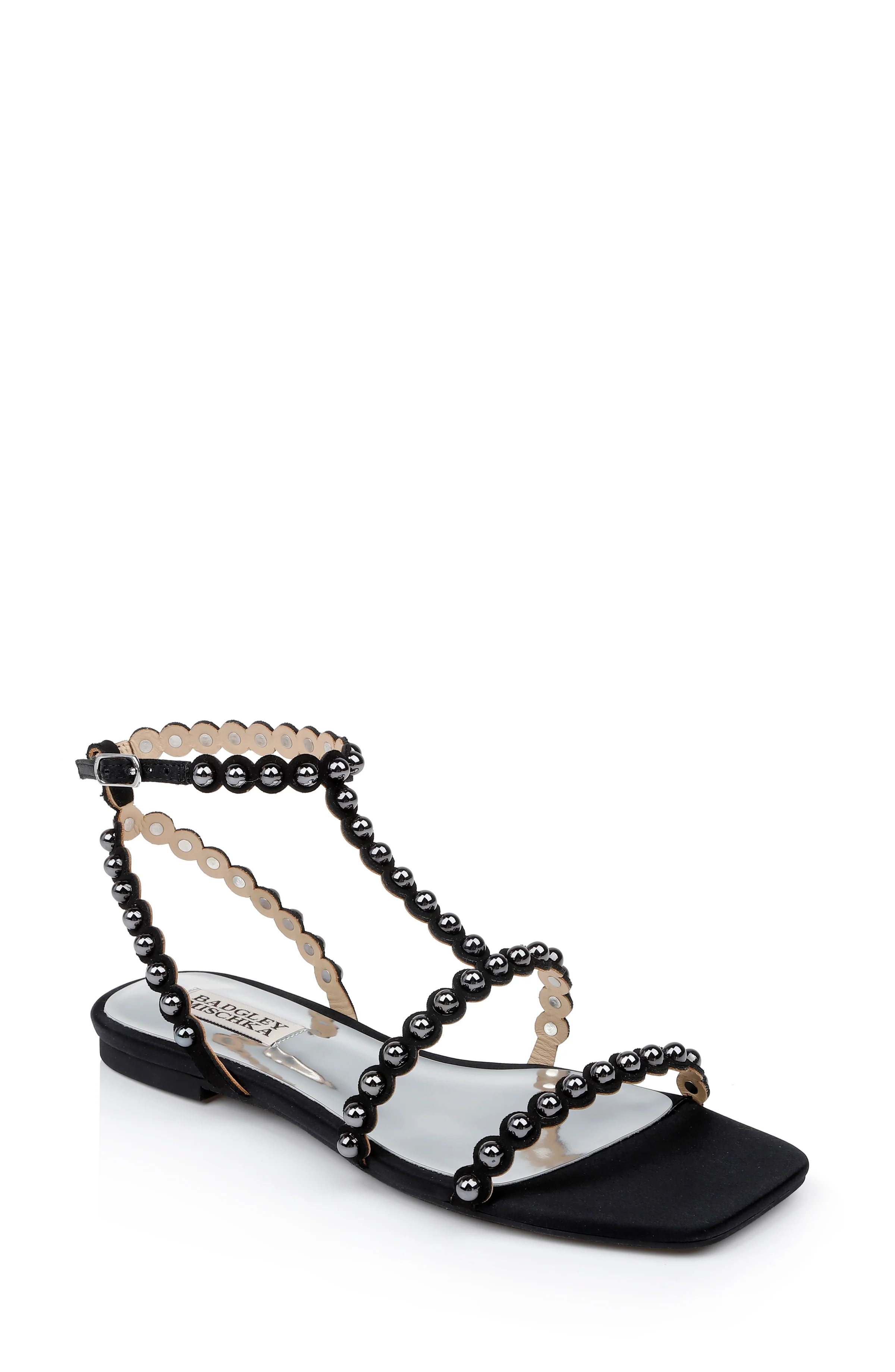 Cami Pearled Gladiator Flat Sandal - Image 27