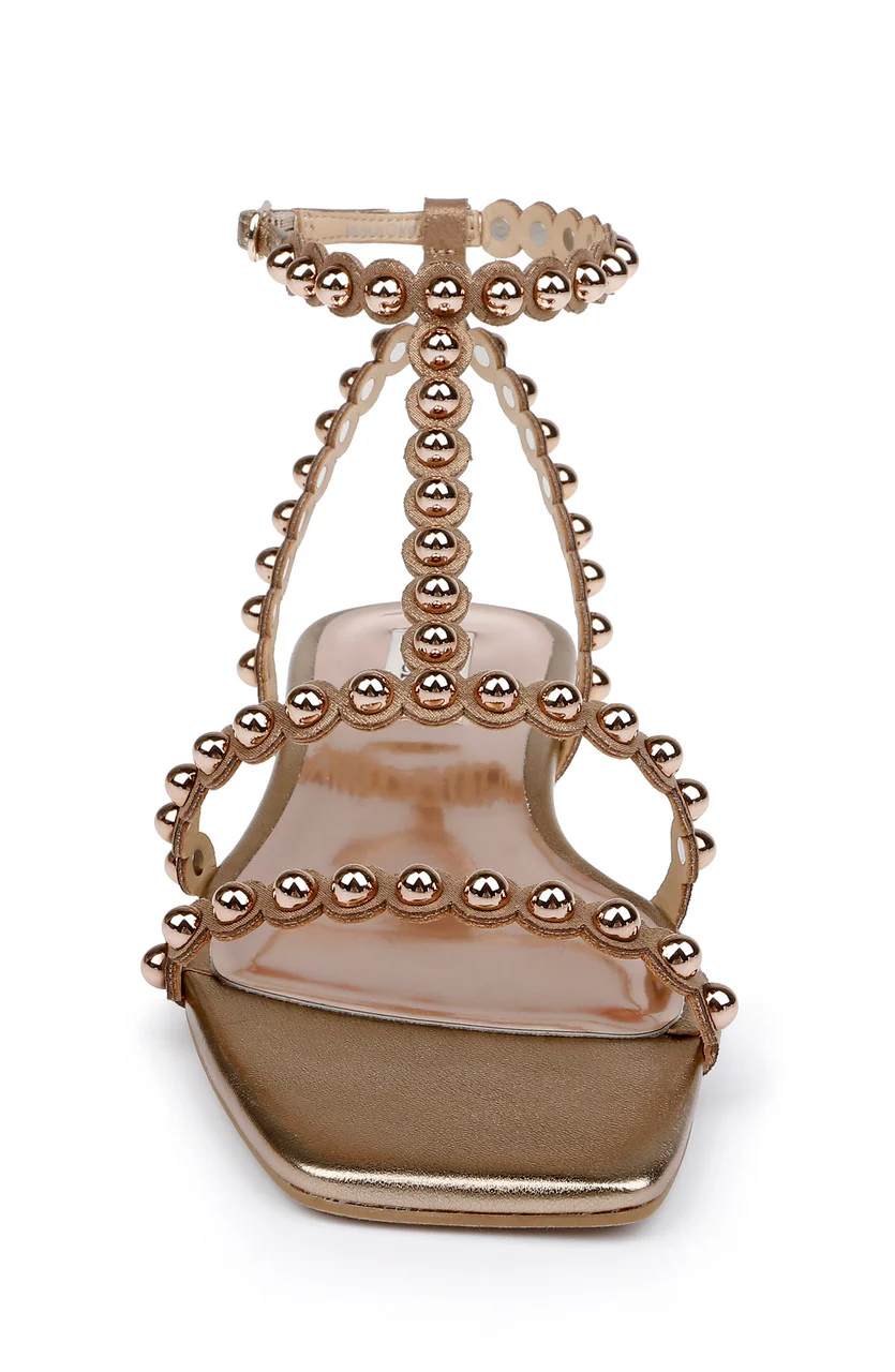 Cami Pearled Gladiator Flat Sandal - Image 4