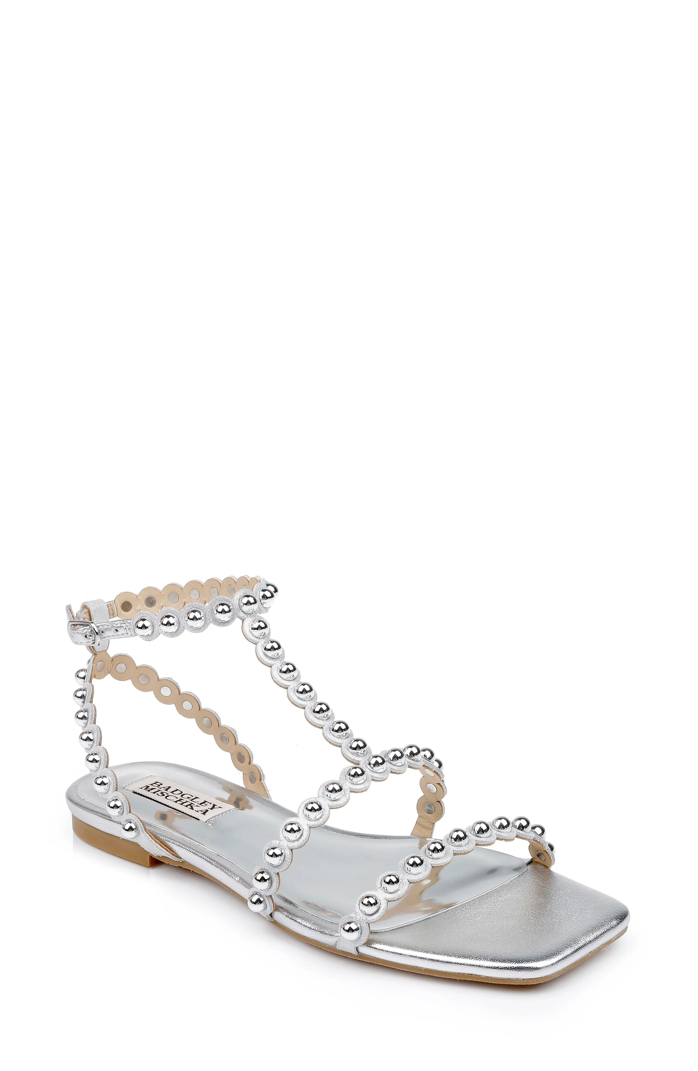 Cami Pearled Gladiator Flat Sandal - Image 58
