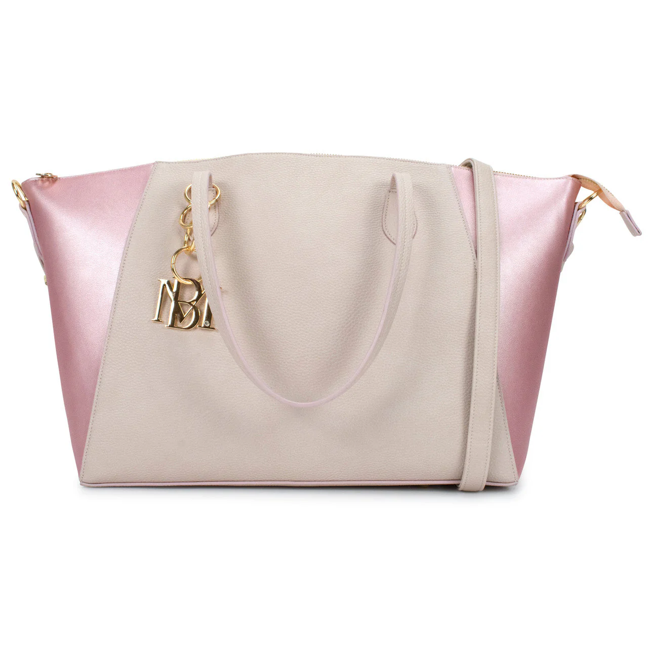 Caroline Vegan Leather Tote Weekender Travel Bag - Image 16