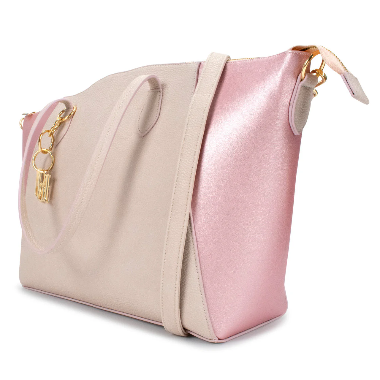 Caroline Vegan Leather Tote Weekender Travel Bag - Image 19