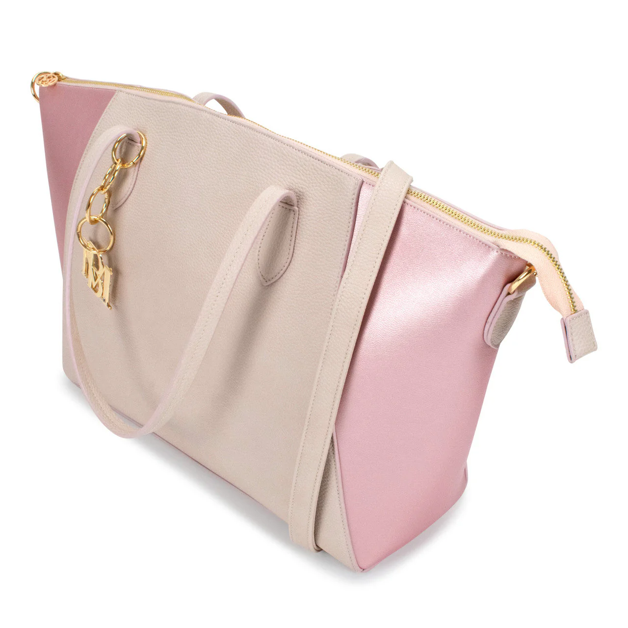 Caroline Vegan Leather Tote Weekender Travel Bag - Image 20