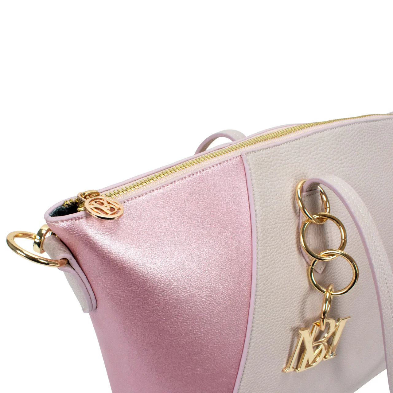 Caroline Vegan Leather Tote Weekender Travel Bag - Image 21