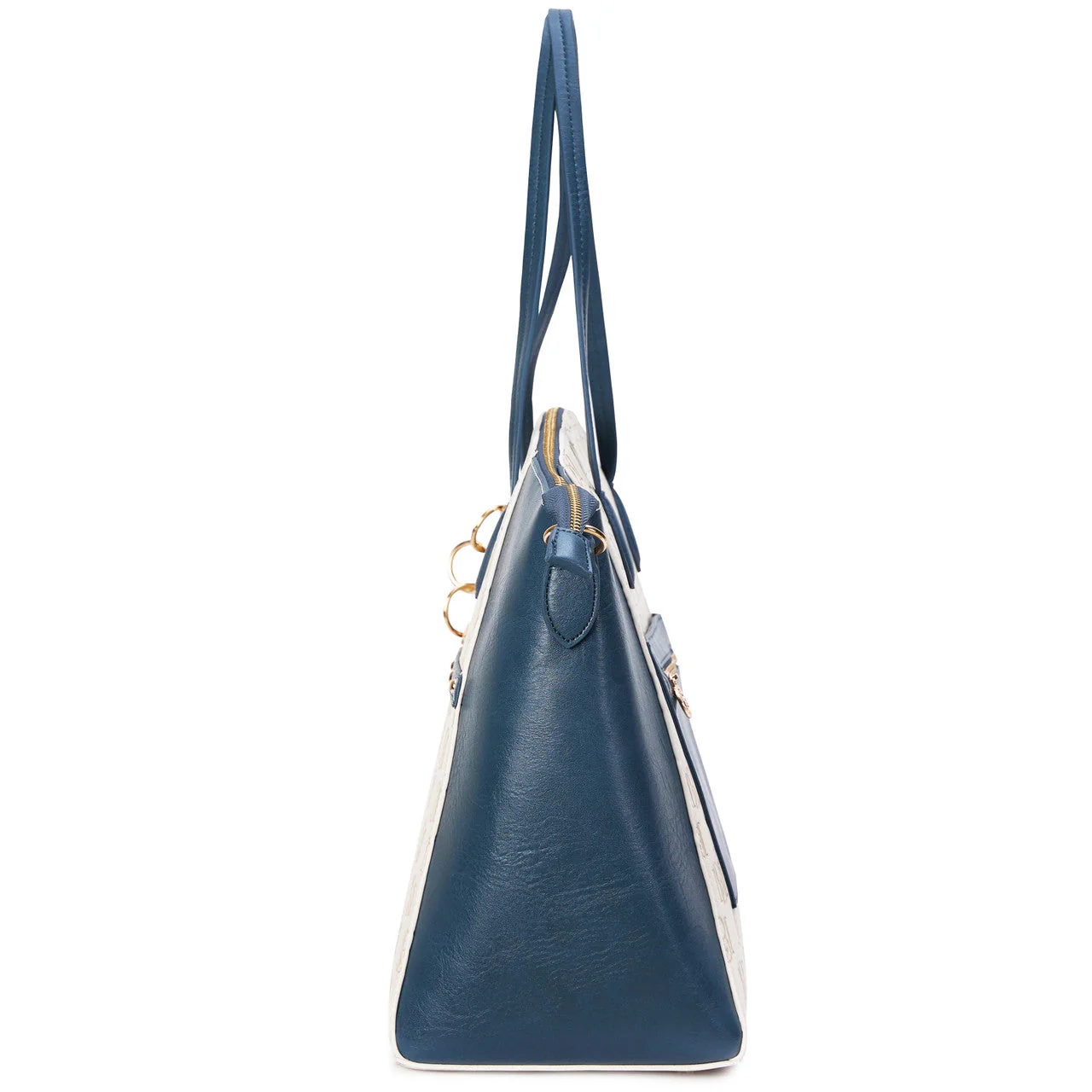 Caroline Vegan Leather Tote Weekender Travel Bag - Image 7