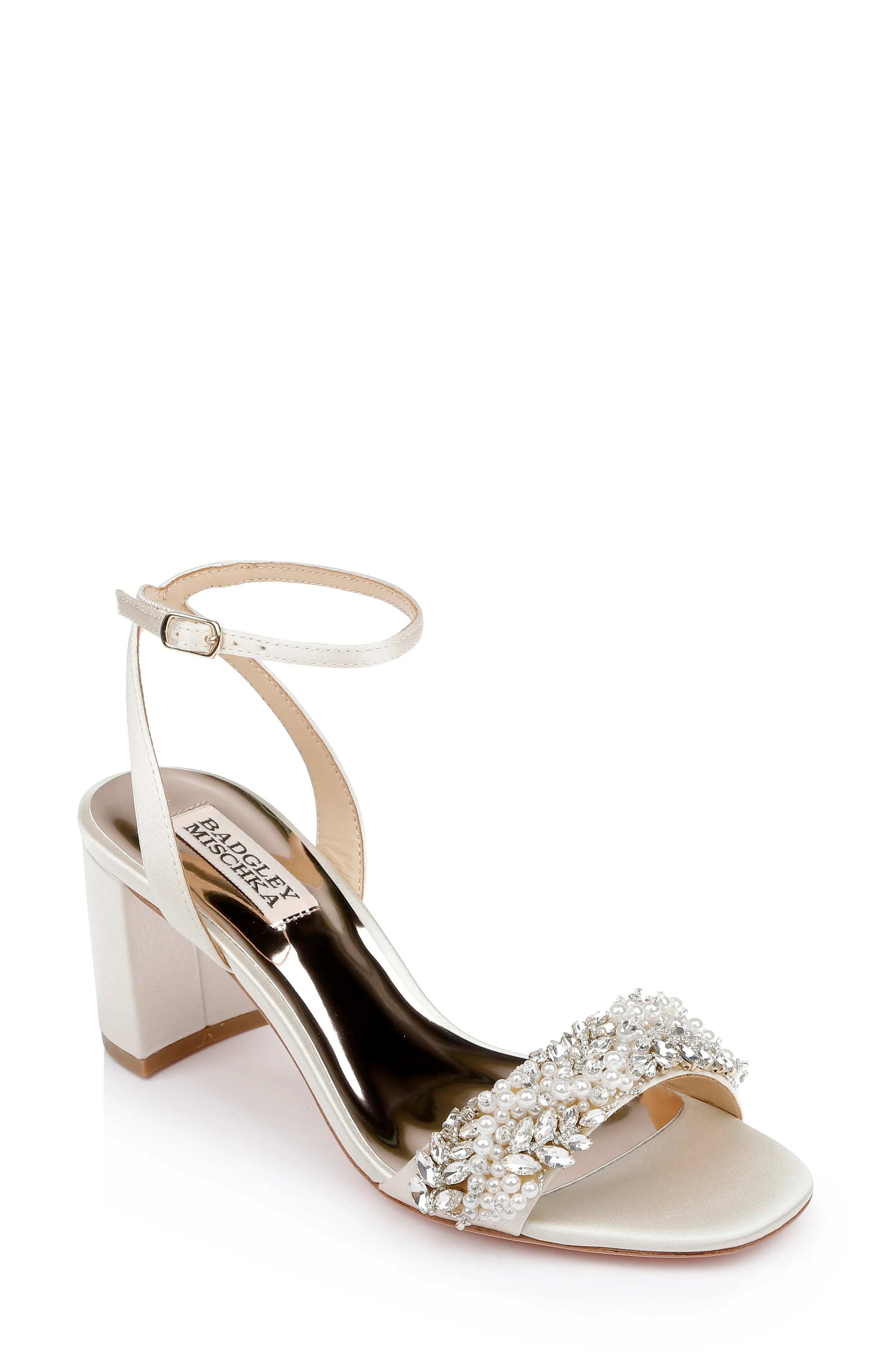 Clara Embellished Strap Evening Shoe - Image 101