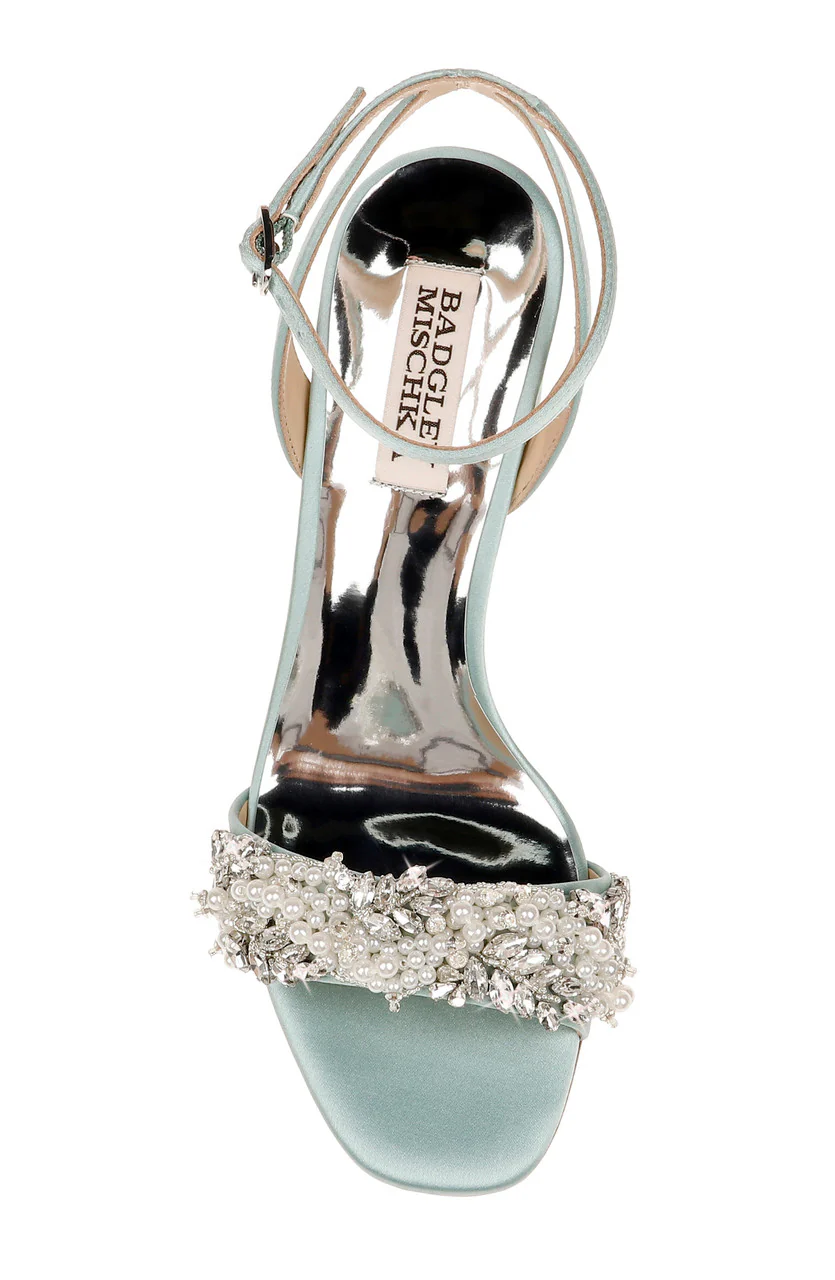 Clara Embellished Strap Evening Shoe - Image 11