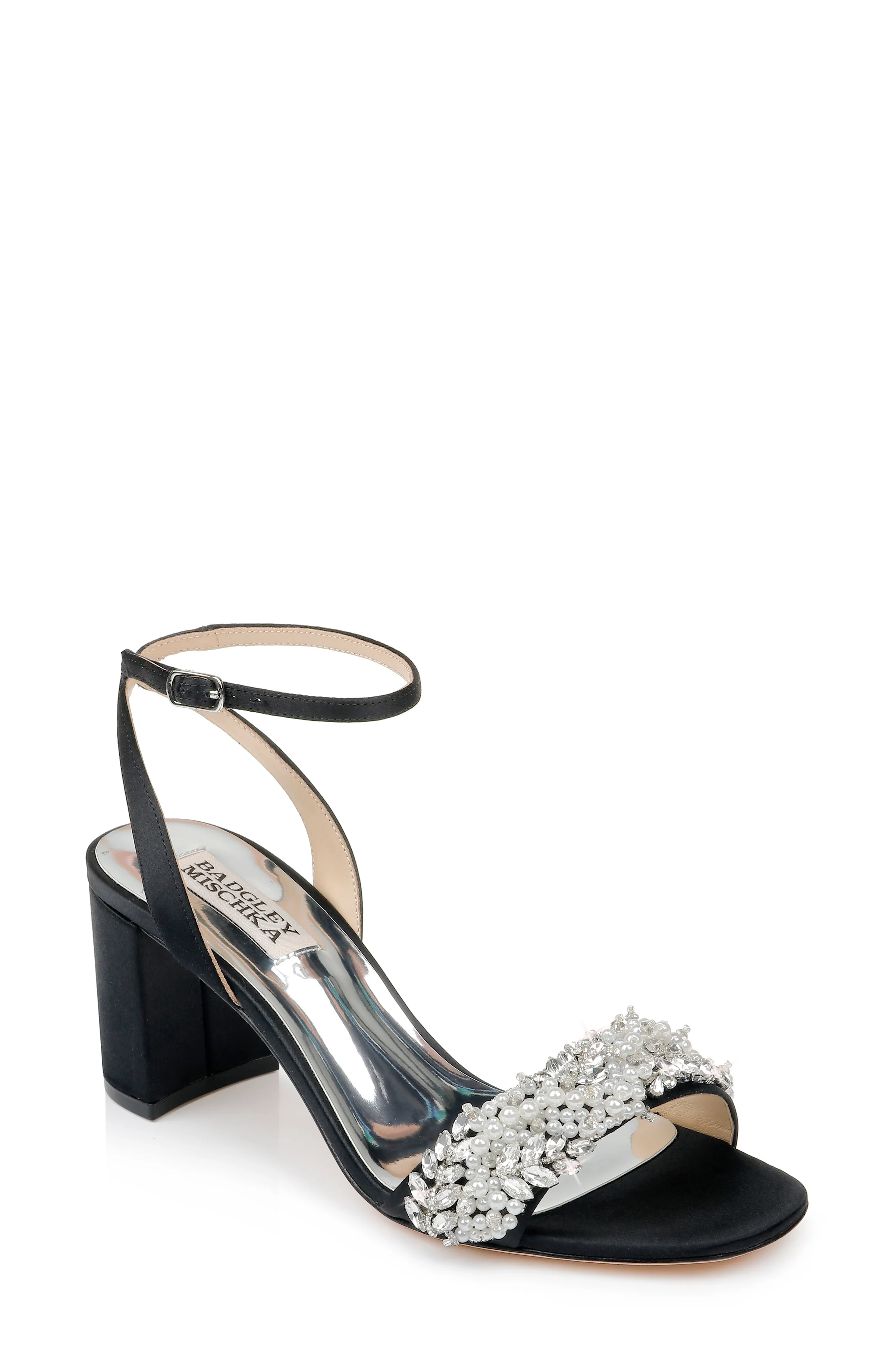 Clara Embellished Strap Evening Shoe - Image 45