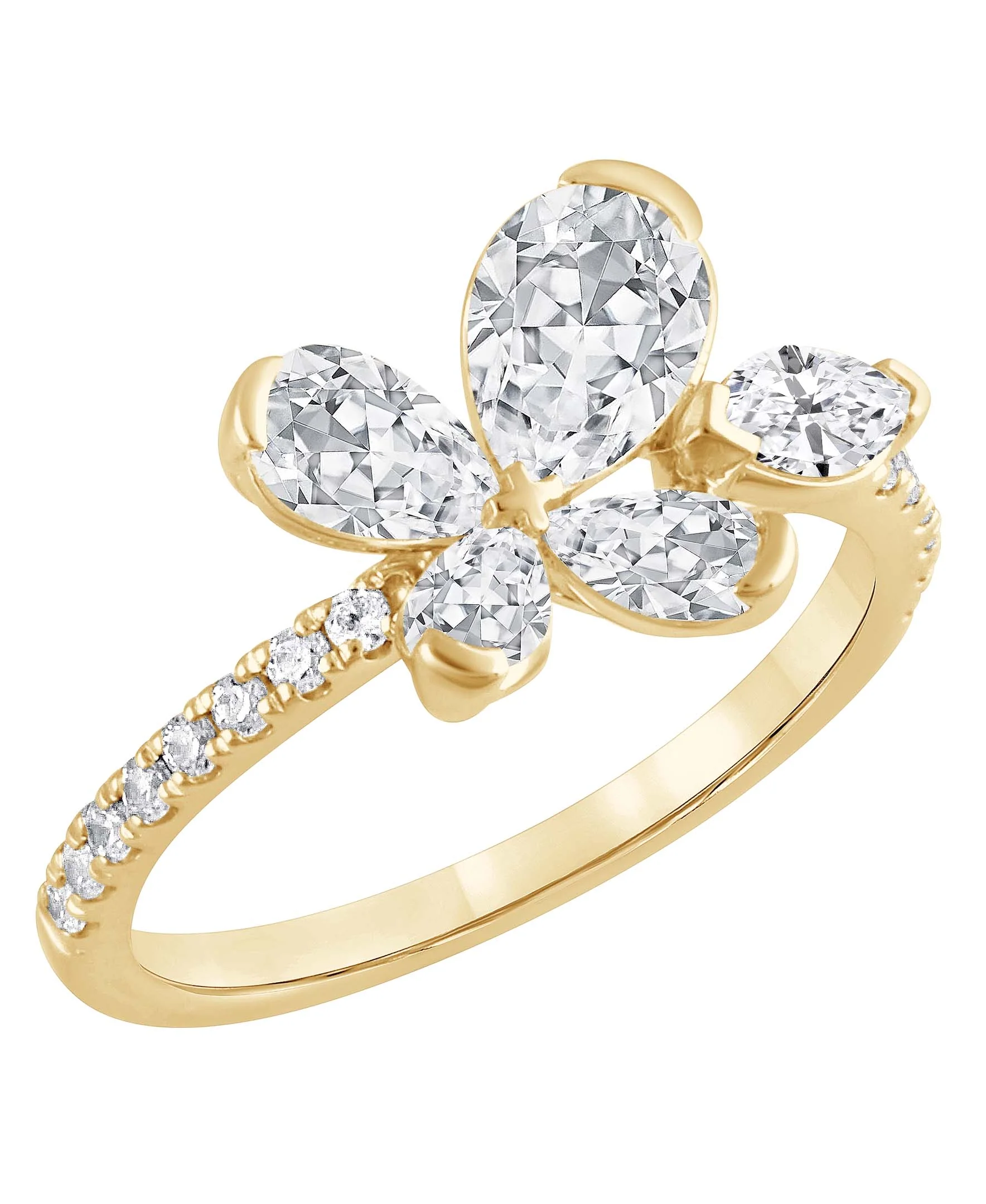 Diamond Butterfly Ring - Image 32