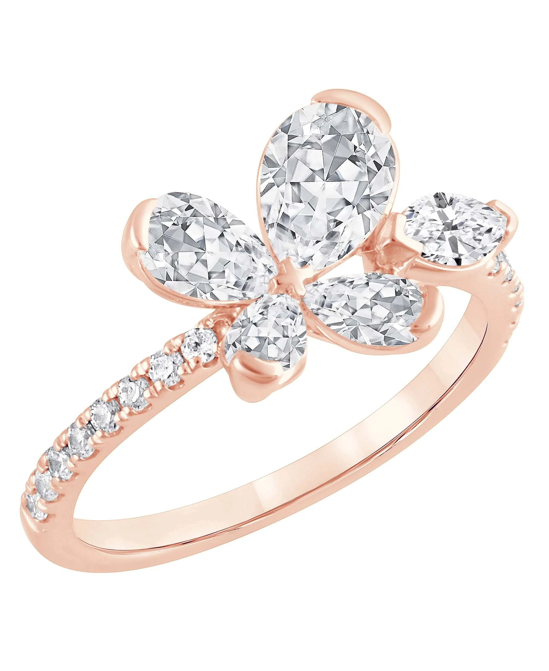 Diamond Butterfly Ring - Image 48