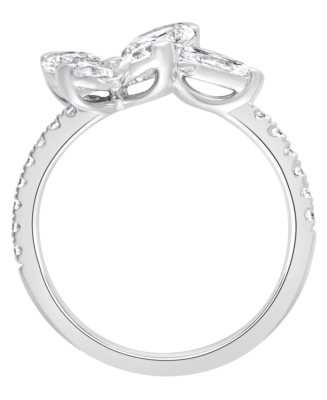 Diamond Butterfly Ring - Image 9