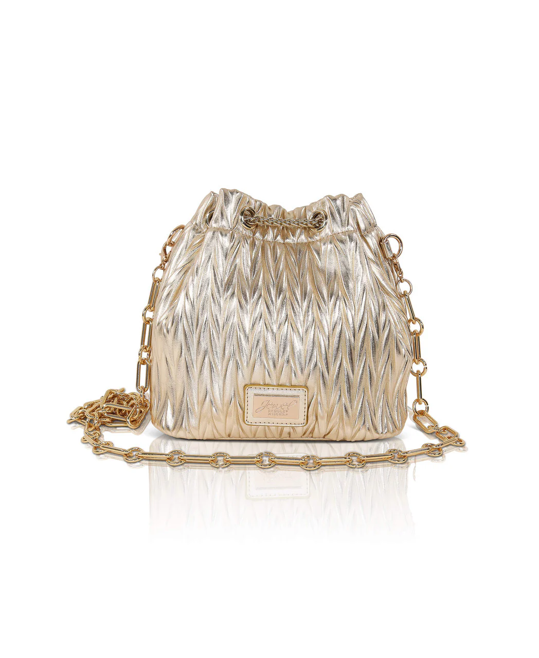 Diana Faux Leather Bucket Bag - Image 3