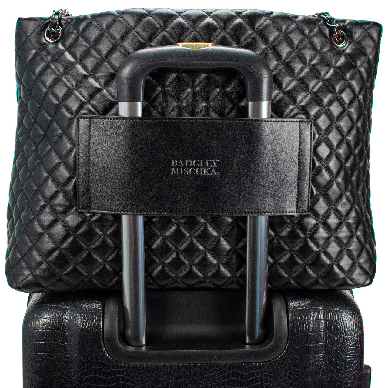 Diana Vegan Leather Tote Weekender Travel Bag - Image 24