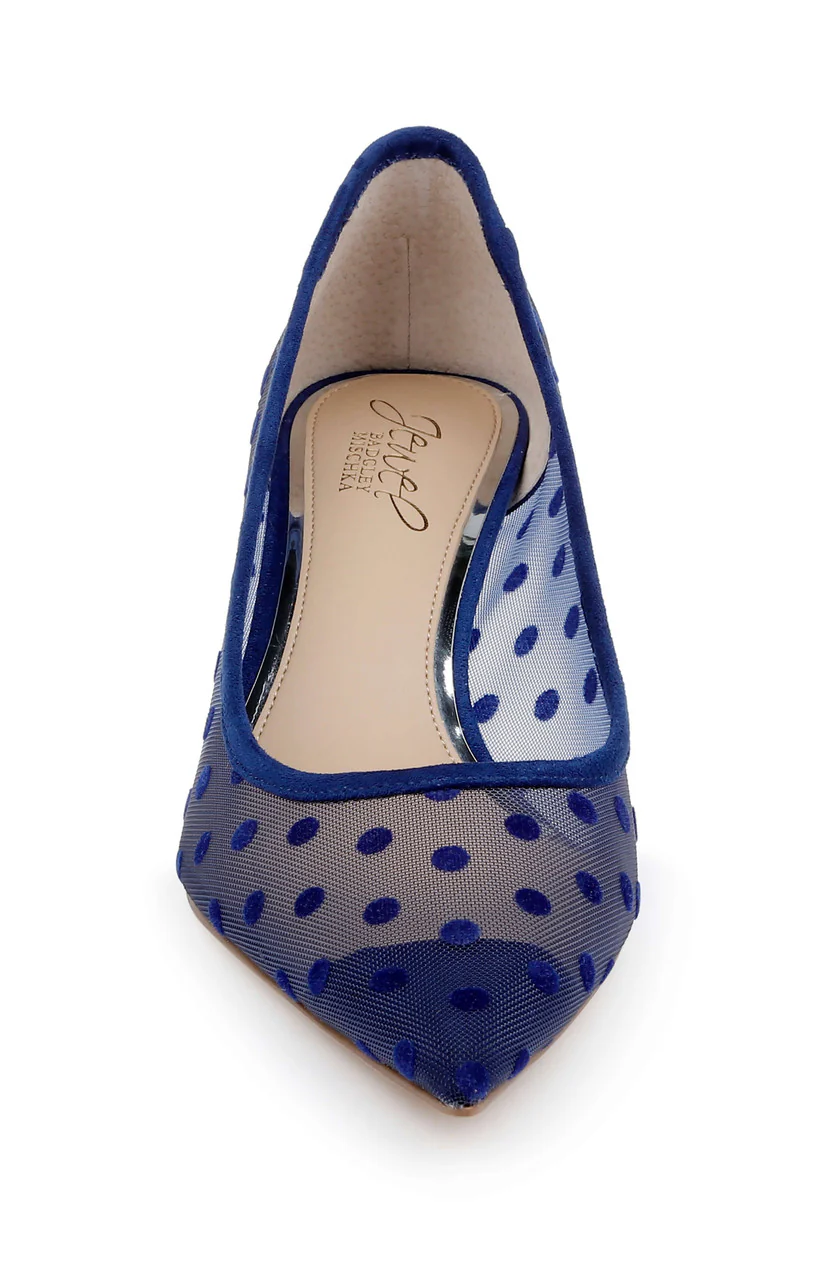Elena Cap Toe Mesh Pumps - Image 12