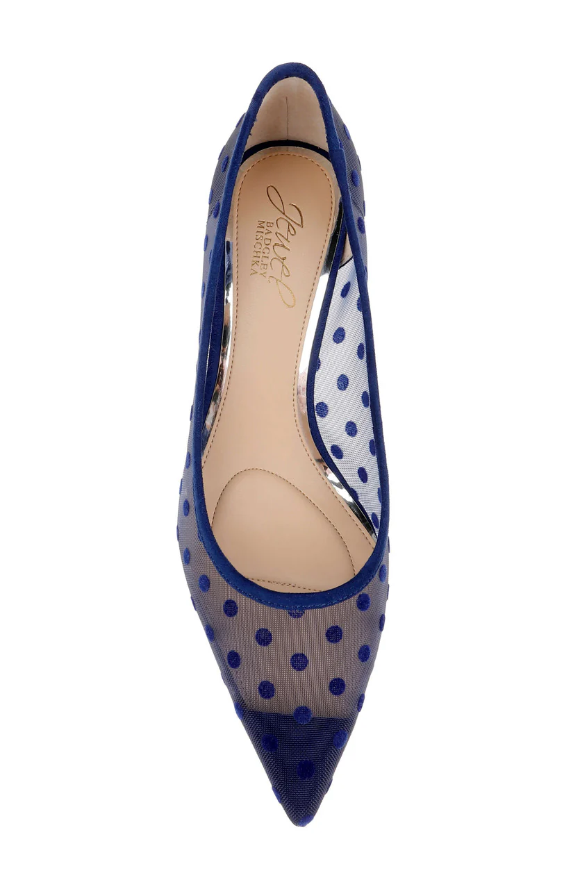 Elena Cap Toe Mesh Pumps - Image 13
