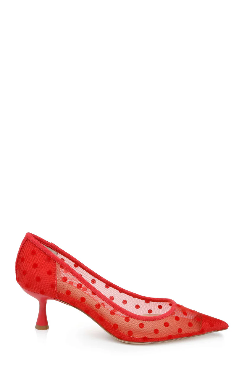 Elena Cap Toe Mesh Pumps - Image 17