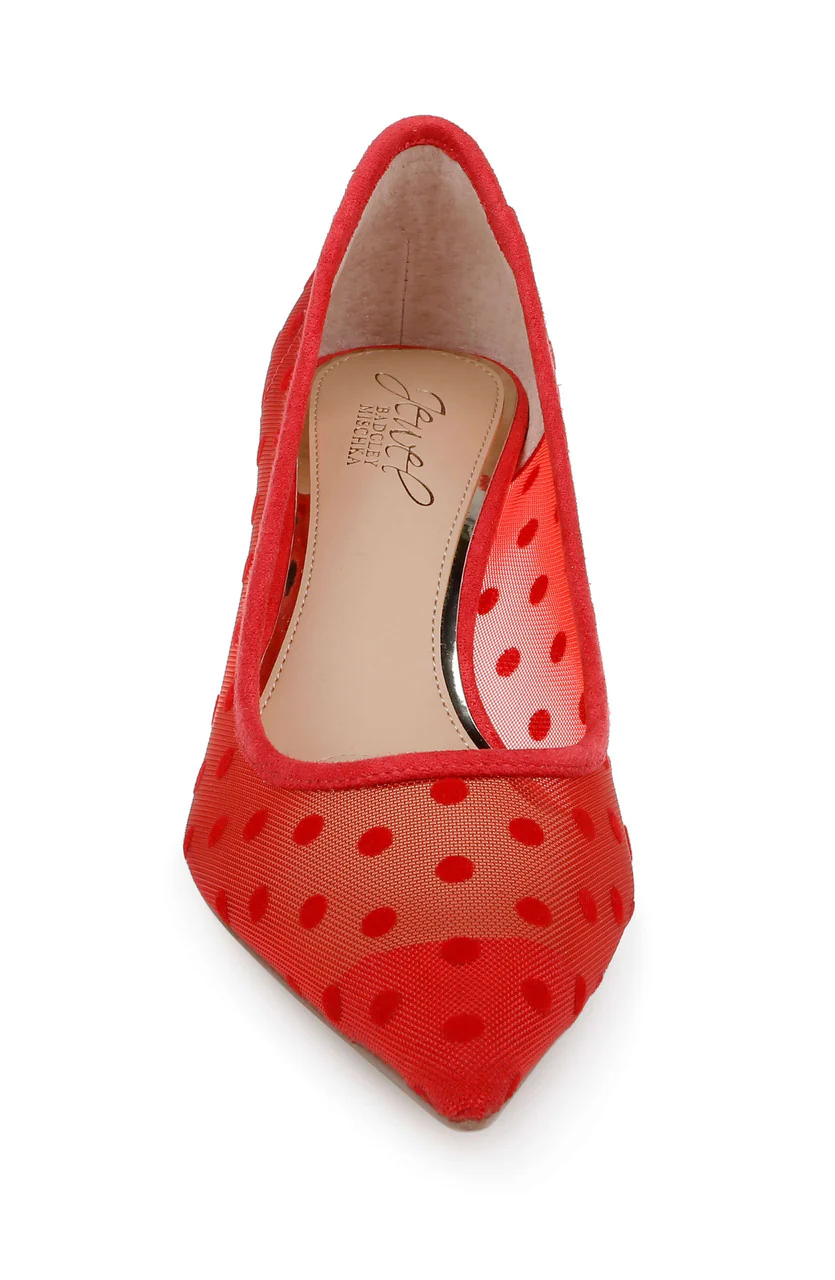 Elena Cap Toe Mesh Pumps - Image 19