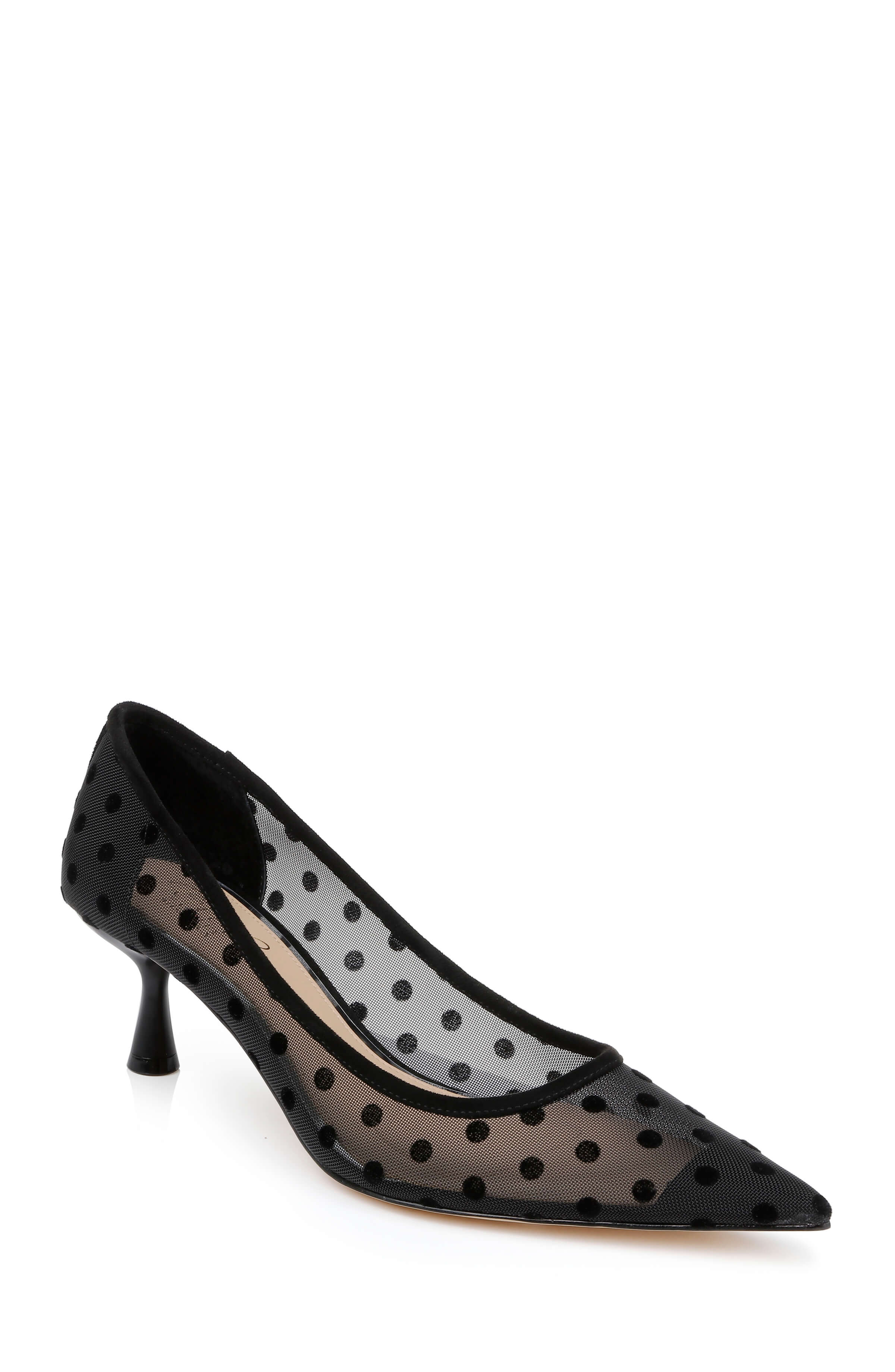 Elena Cap Toe Mesh Pumps - Image 56