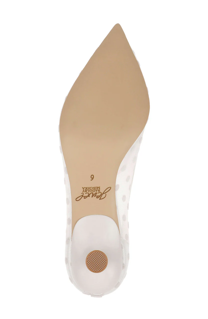 Elena Cap Toe Mesh Pumps - Image 6
