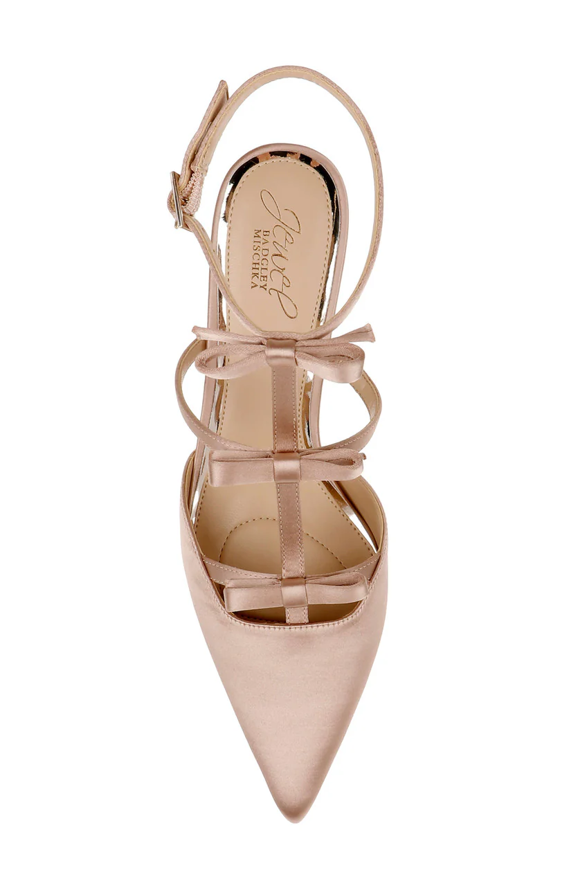 Elisabetta T-Strap Kitten Heel Pumps - Image 5