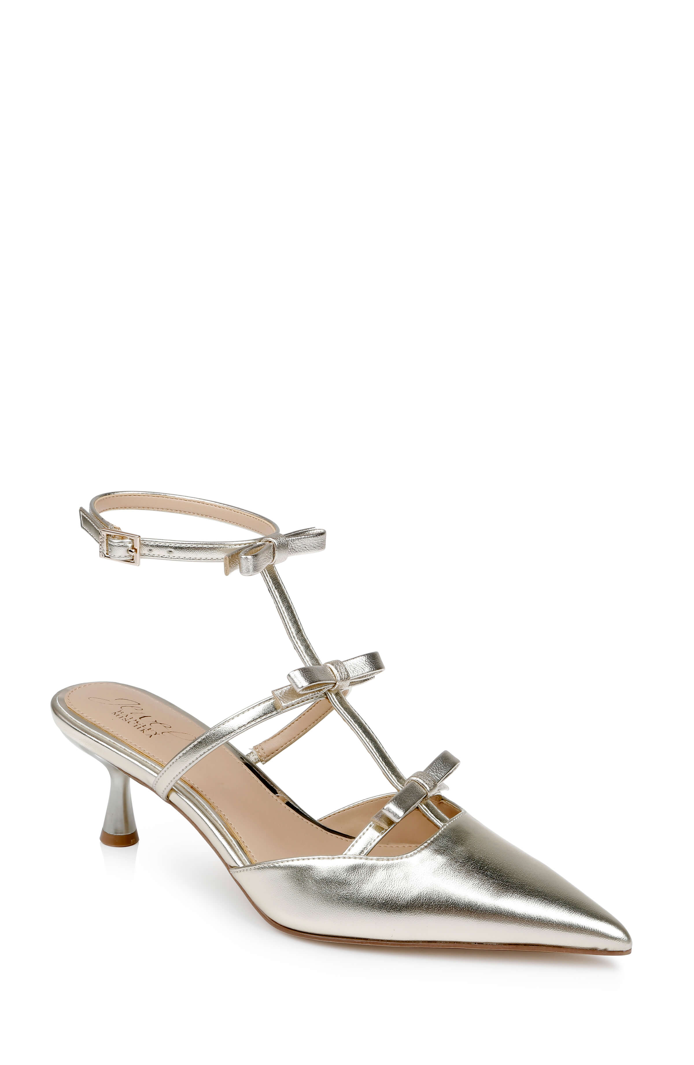 Elisabetta T-Strap Kitten Heel Pumps - Image 50