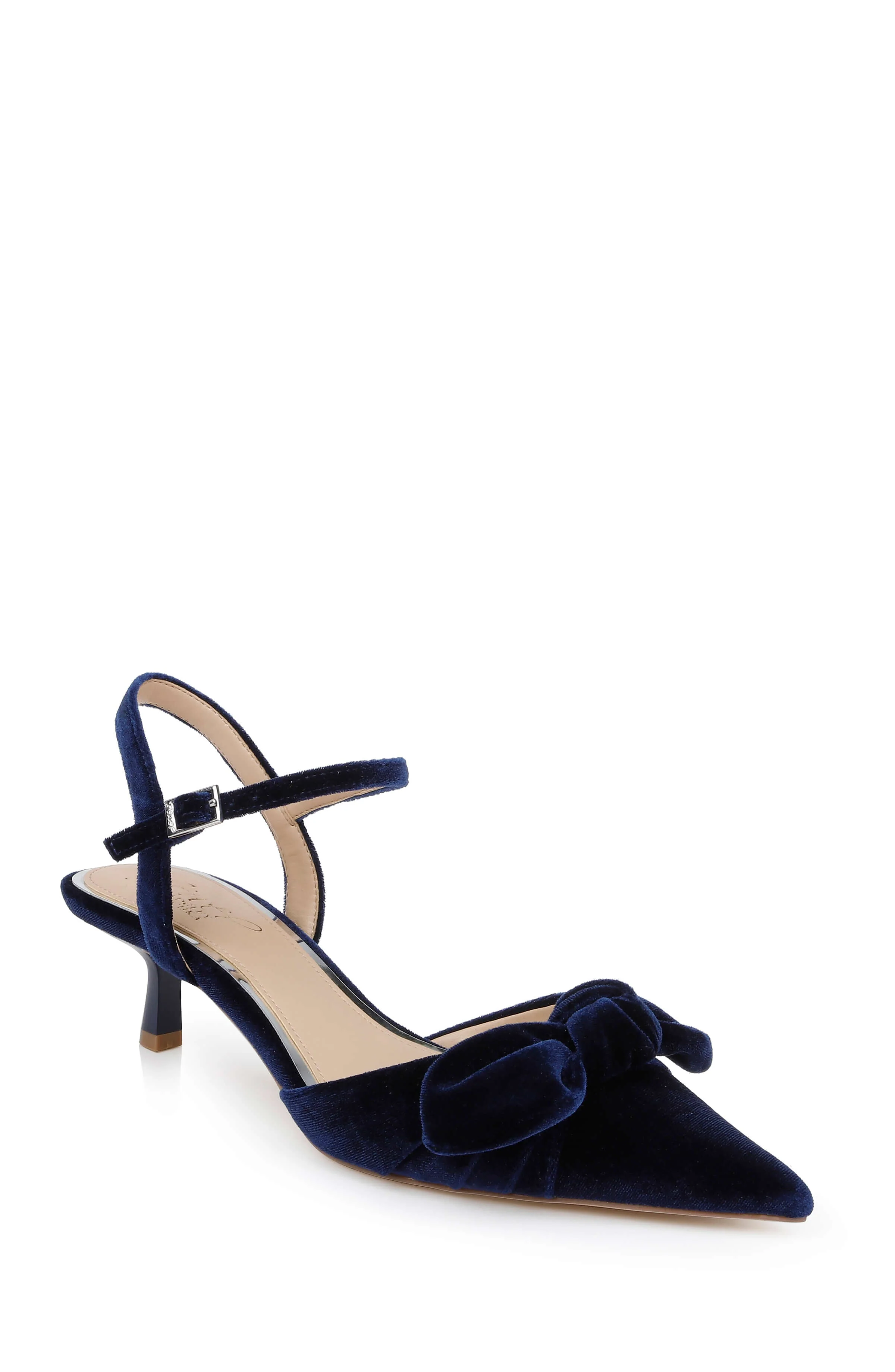 Ember Low Kitten Heel Pumps - Image 142