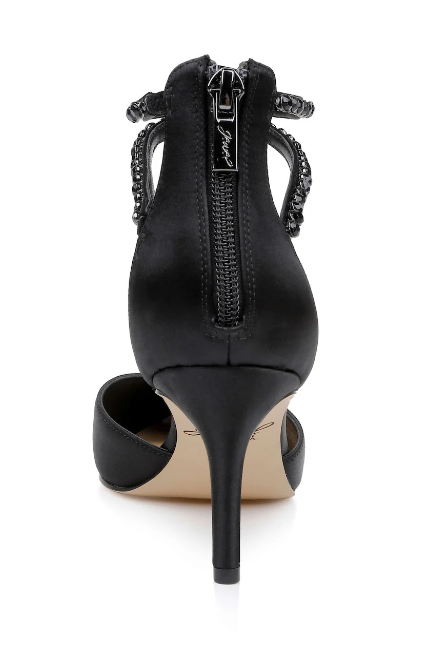 Emmie Crystal Embellished Ankle Strap Pumps - Image 21