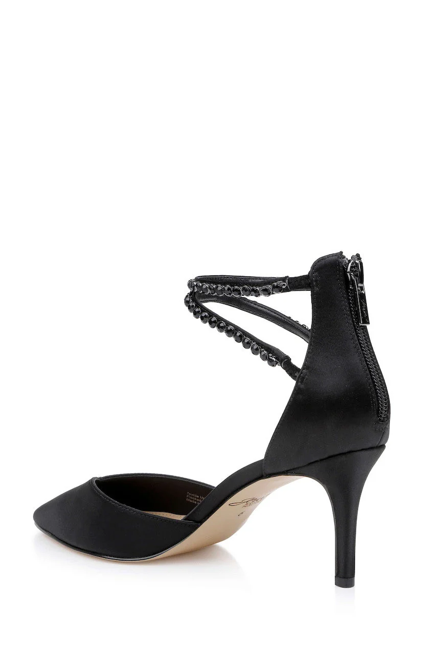 Emmie Crystal Embellished Ankle Strap Pumps - Image 78