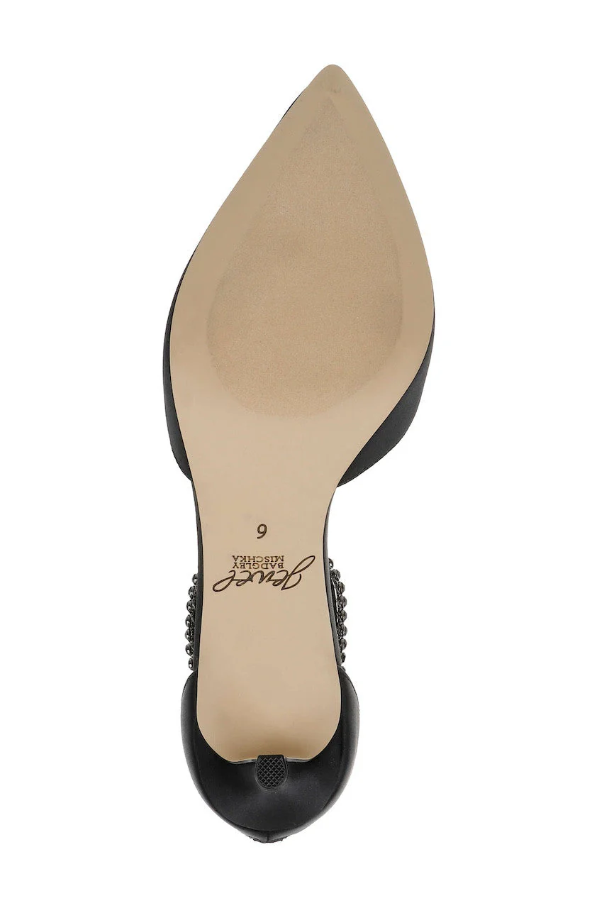 Emmie Crystal Embellished Ankle Strap Pumps - Image 81
