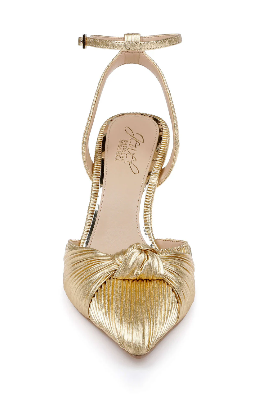 Enid Pointed Toe Ankle Strap Pumps - Image 4