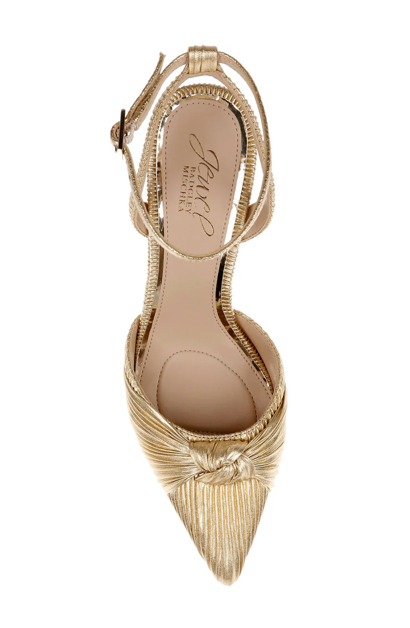 Enid Pointed Toe Ankle Strap Pumps - Image 5