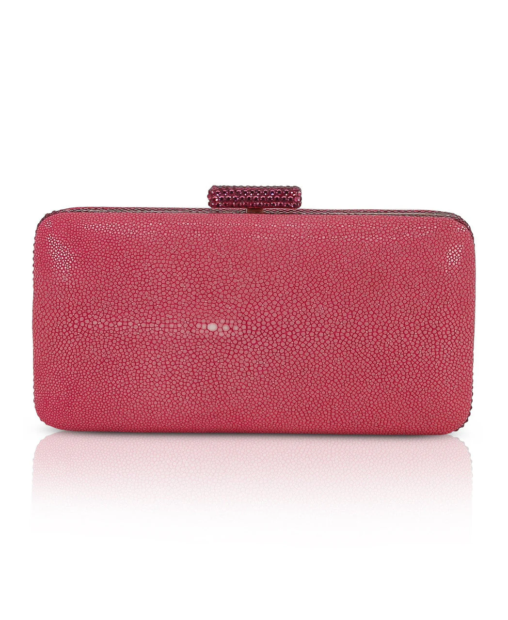 Evelyn Stingray Leather Clutch - Image 16