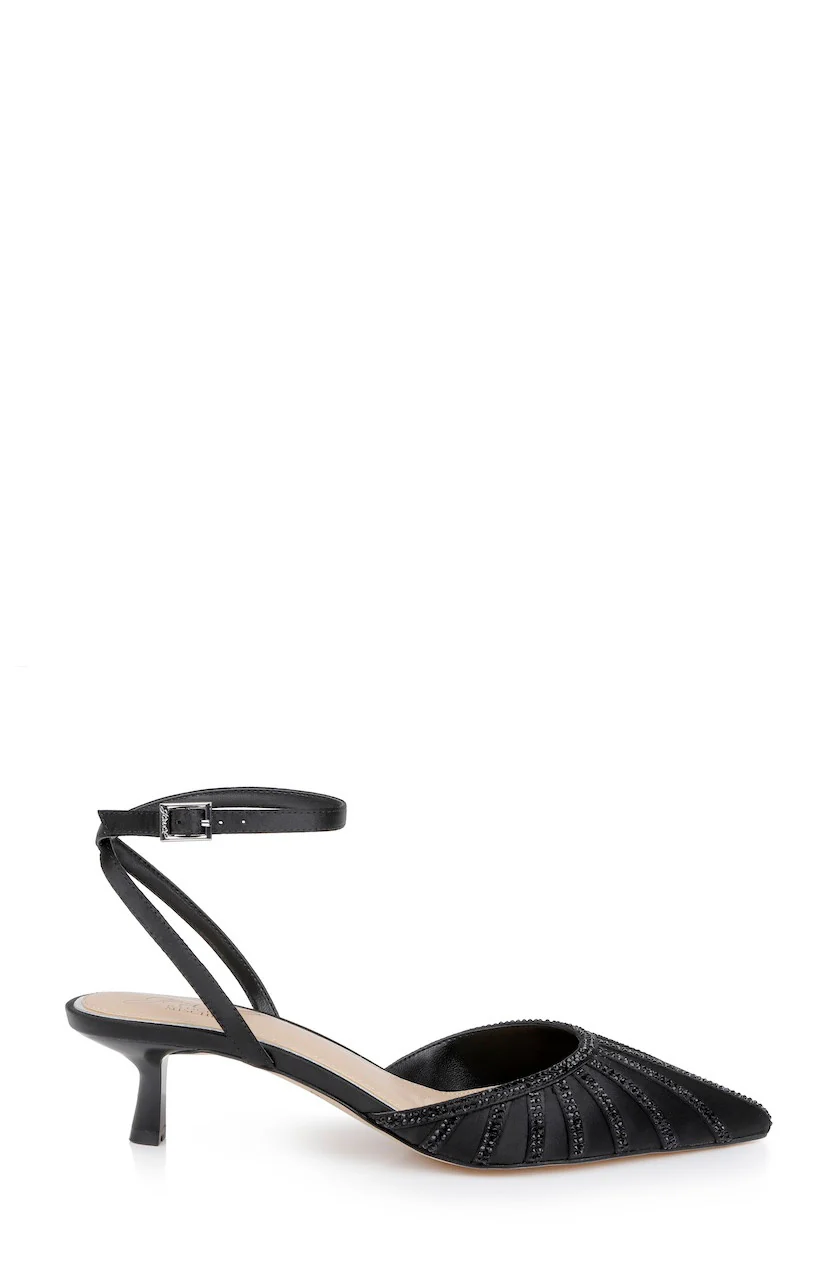 Fable Pointed Toe Kitten Heels - Image 16