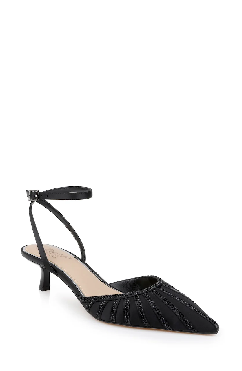 Fable Pointed Toe Kitten Heels - Image 37