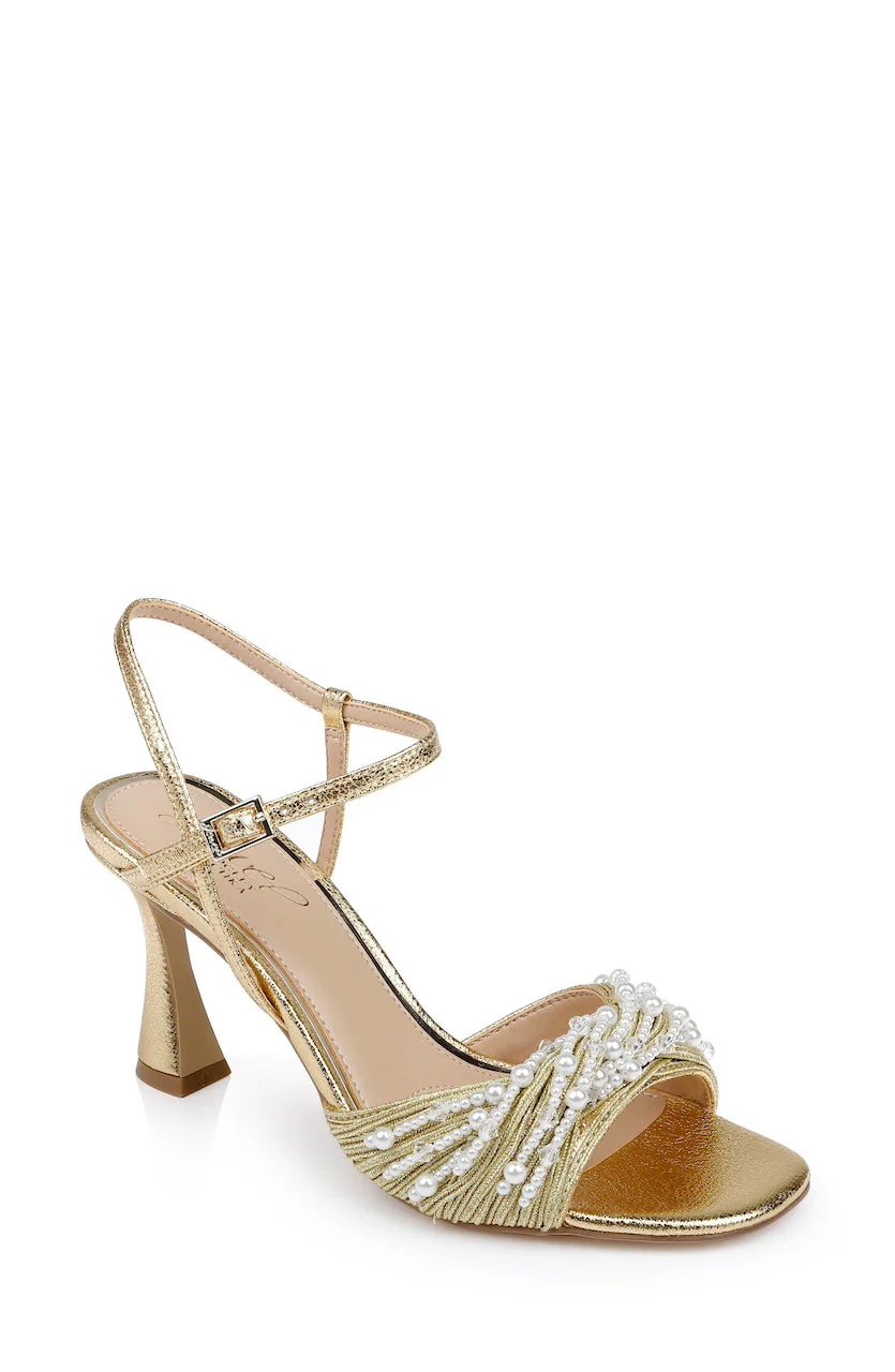 Fanny Pearl Stiletto Heel Sandals - Image 129