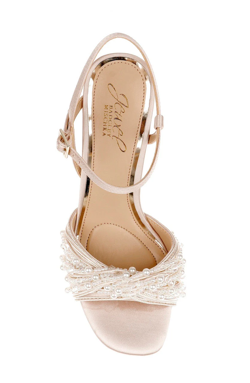 Fanny Pearl Stiletto Heel Sandals - Image 85