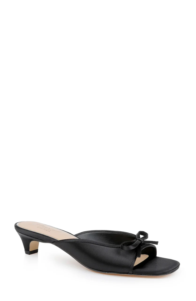 Felisha Kitten Heel Slide Sandals - Image 14